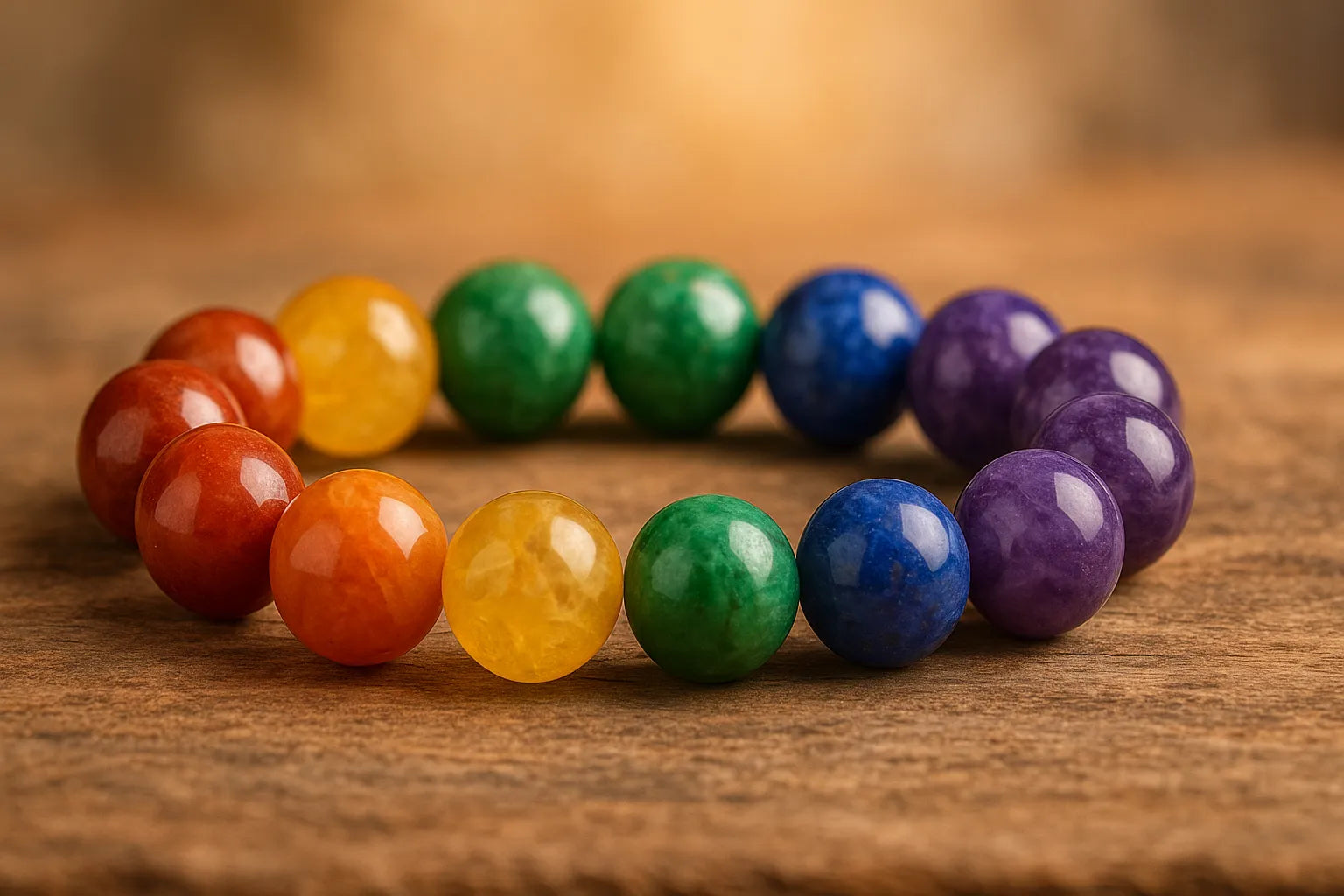 Bijoux 7 Chakras : Lithothérapie et Harmonisation Énergétique
