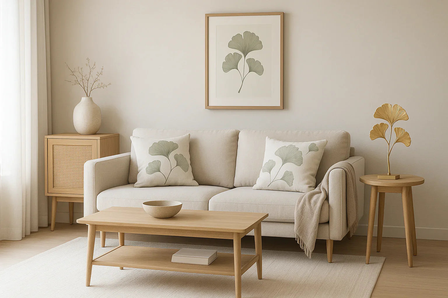 Intégrer le Ginkgo dans la Décoration : Esthétique et Sérénité