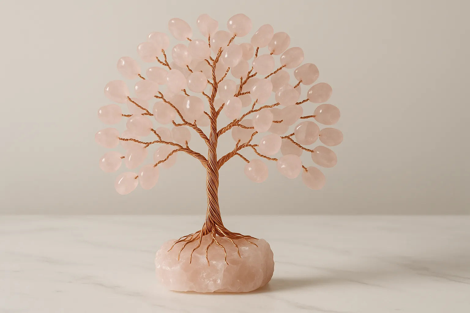 Guide Arbre de Vie en Quartz Rose ? Vertus et Usages