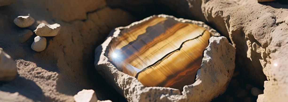 Extraction de l’Œil de Tigre : trésor des profondeurs terrestres