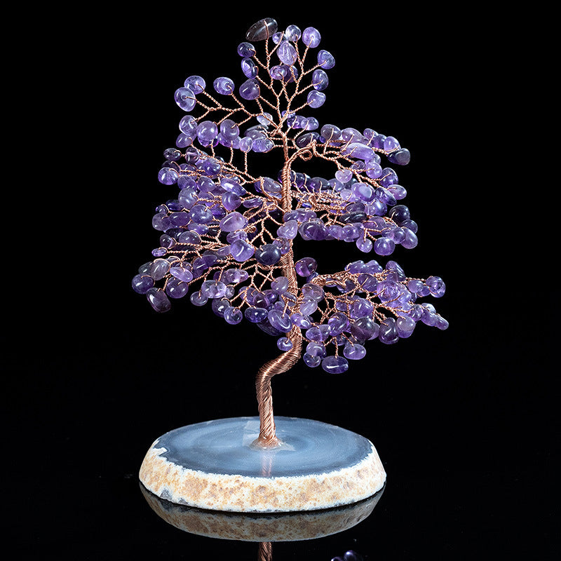 Prospérité – Arbre de Vie en Améthyste et Agate