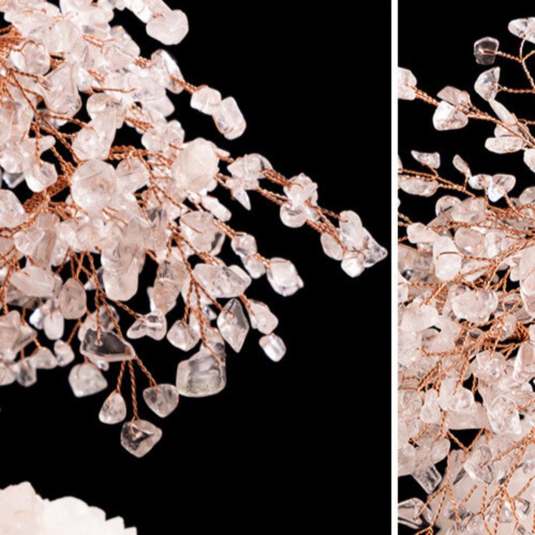 Apaisement - Arbre de Vie en Quartz Clair