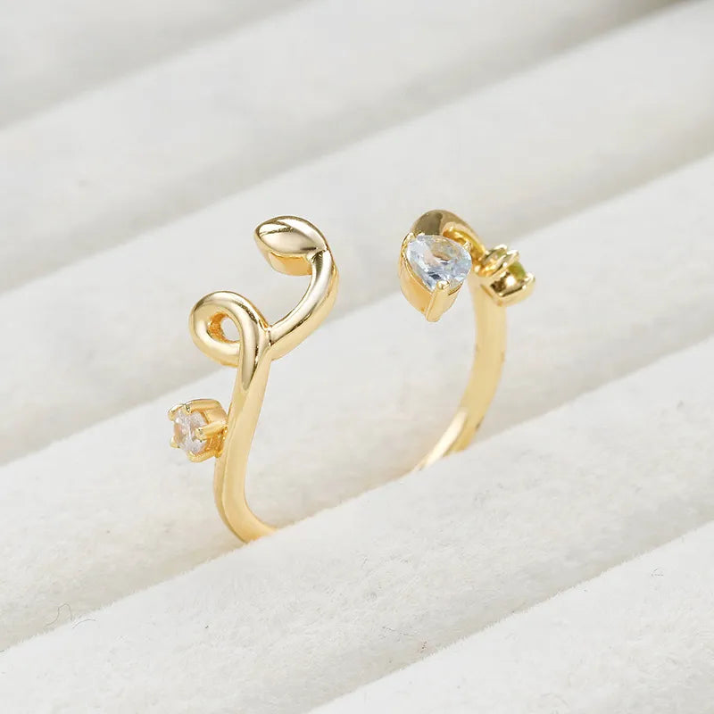Bague Aigue Marine "Rêve Opalin" Argent Doré Or