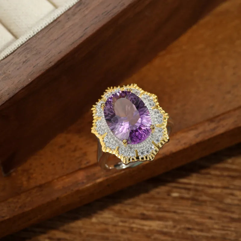 Bague Améthyste "Merveille Améthyste" Argent