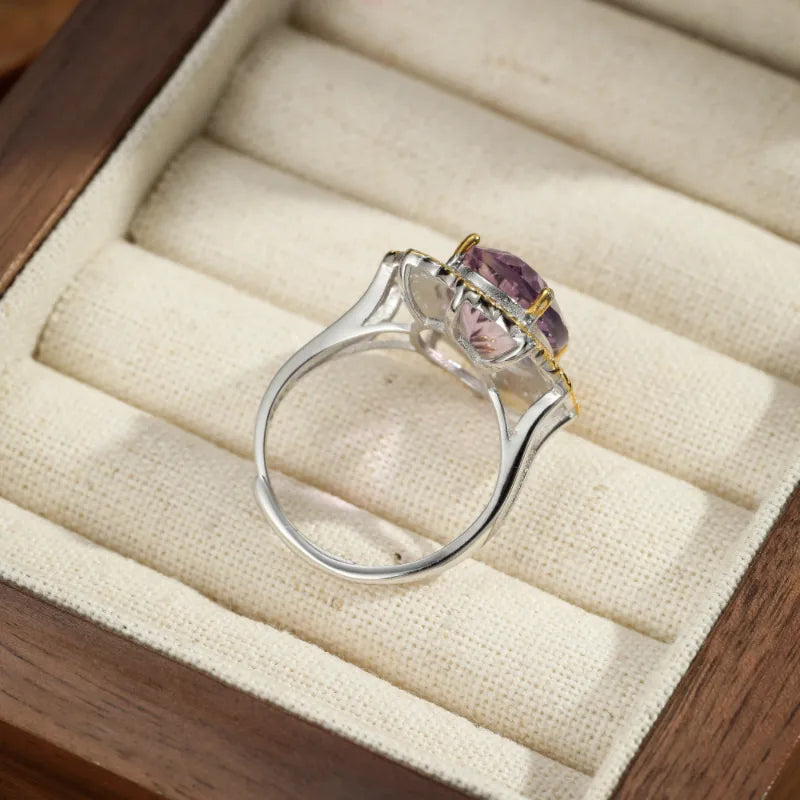 Bague Améthyste "Merveille Améthyste" Argent
