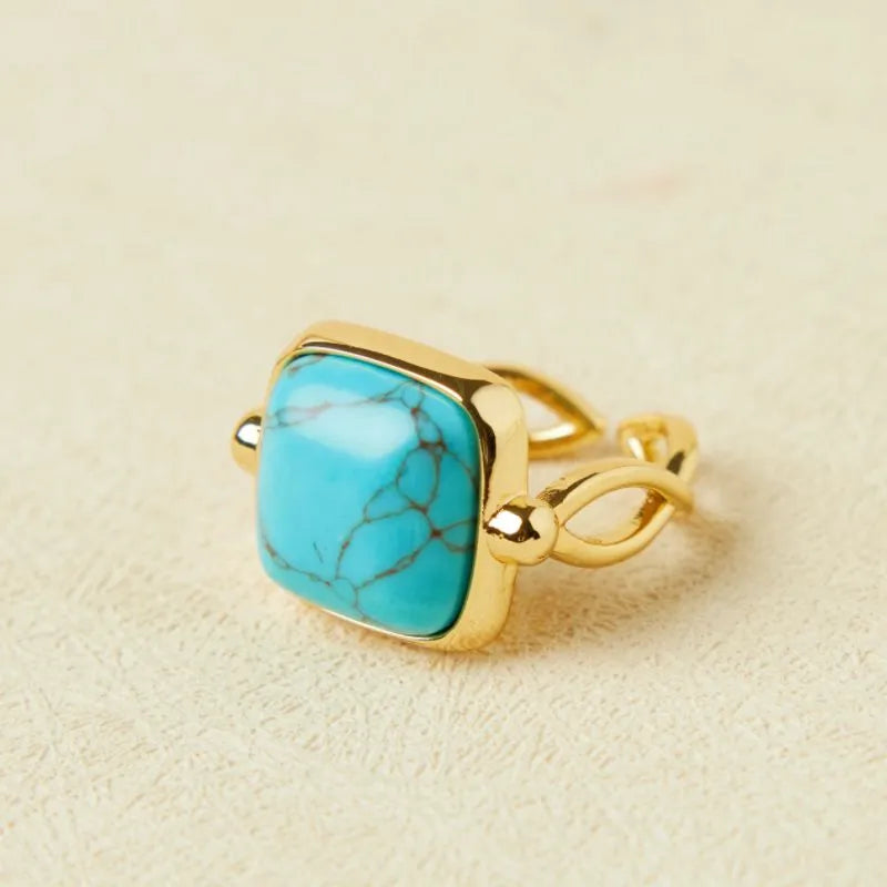 Bague Turquoise "Beauté Intemporelle" Doré Or