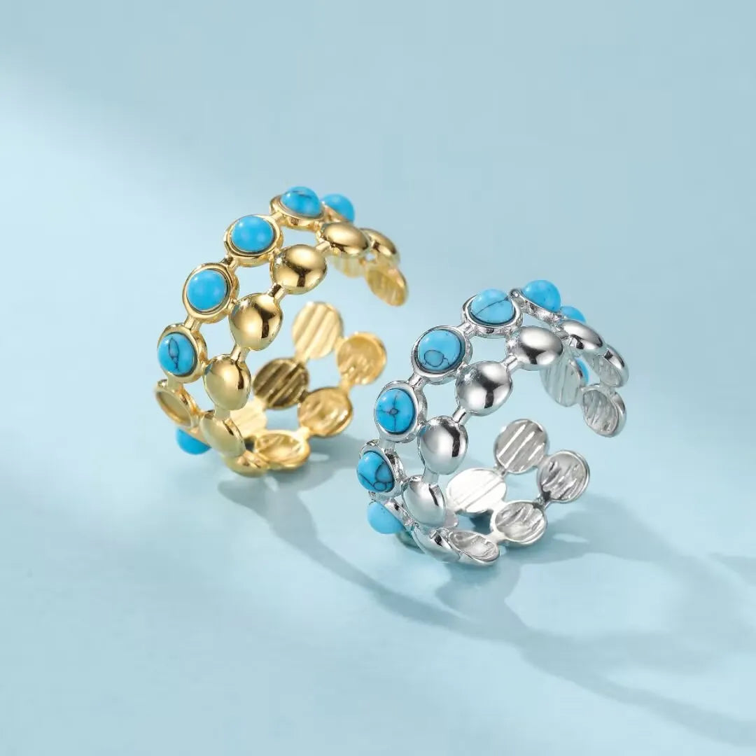 Bague Turchese "Charme Azur"