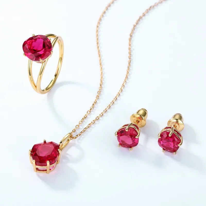 Pendientes de Cornalina "Esencia Elegante" Plata Dorada