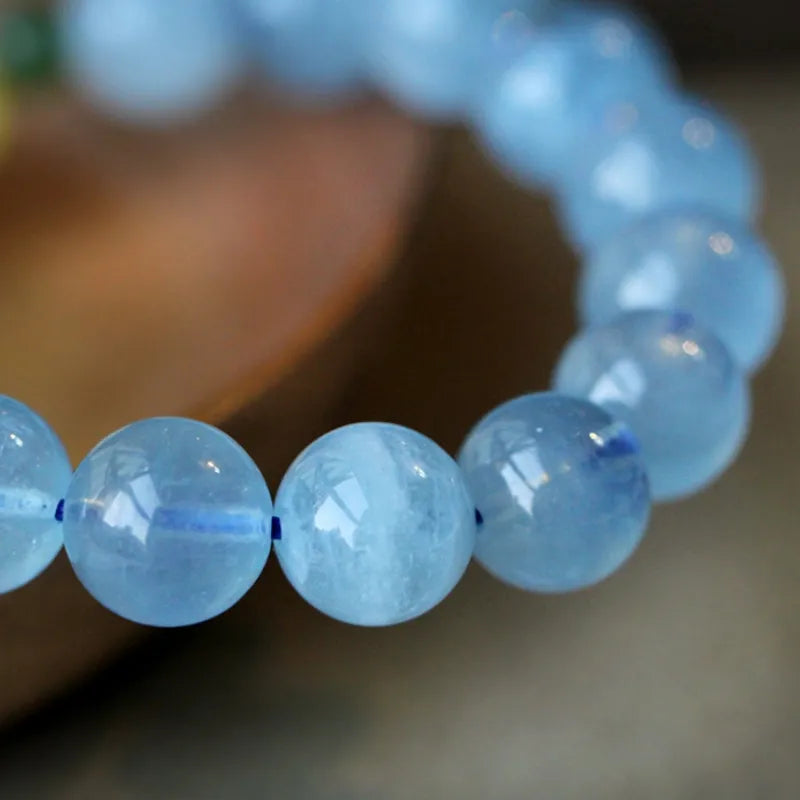 Bracelet Aigue Marine "Bleu Pure"