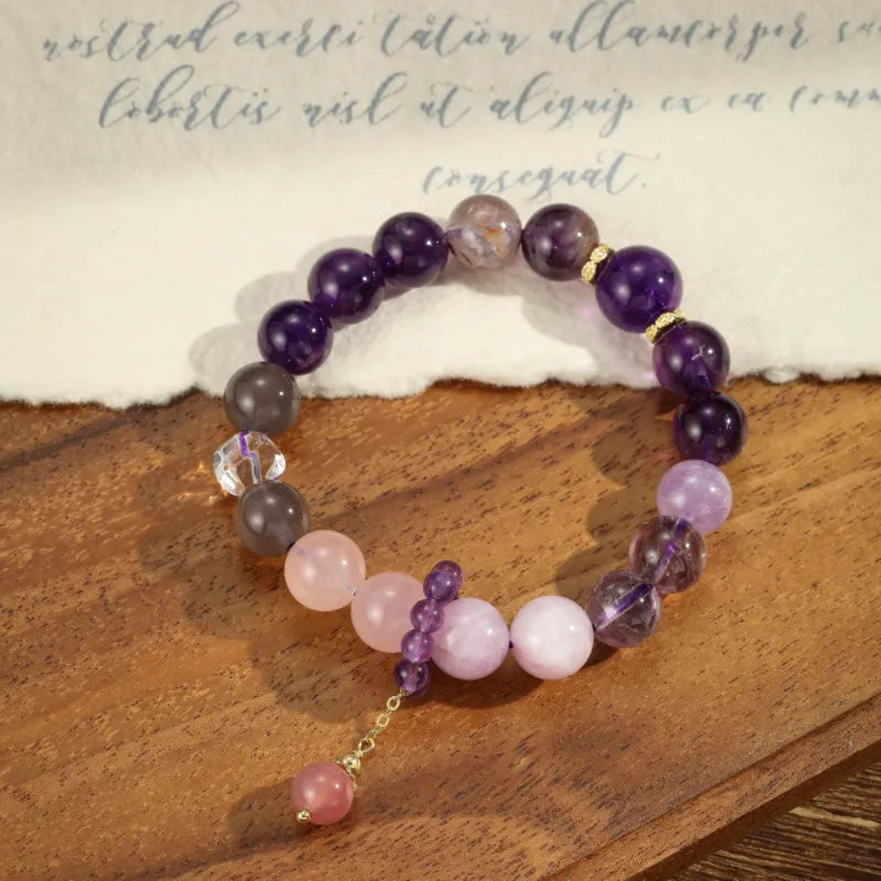 Bracelet Améthyste "Douce Harmonie"