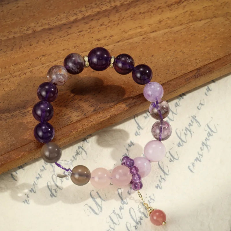 Bracelet Améthyste "Douce Harmonie"