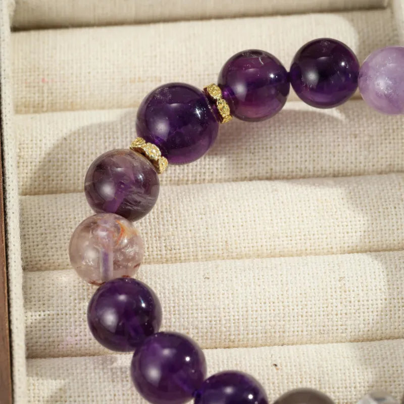 Bracelet Améthyste "Douce Harmonie"