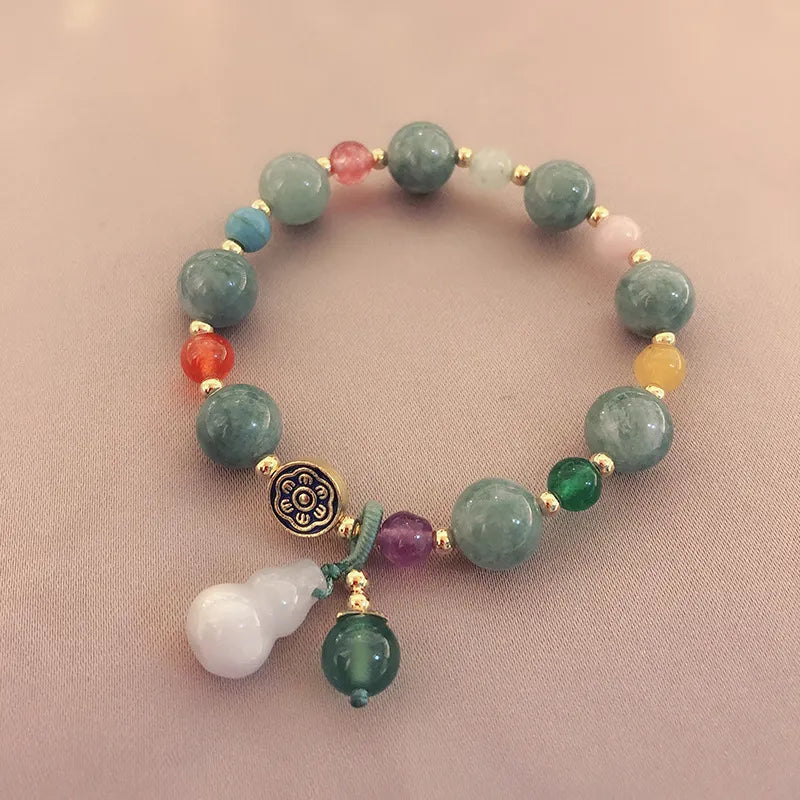 Bracelet Jade et Agate "Équilibre et Protection"