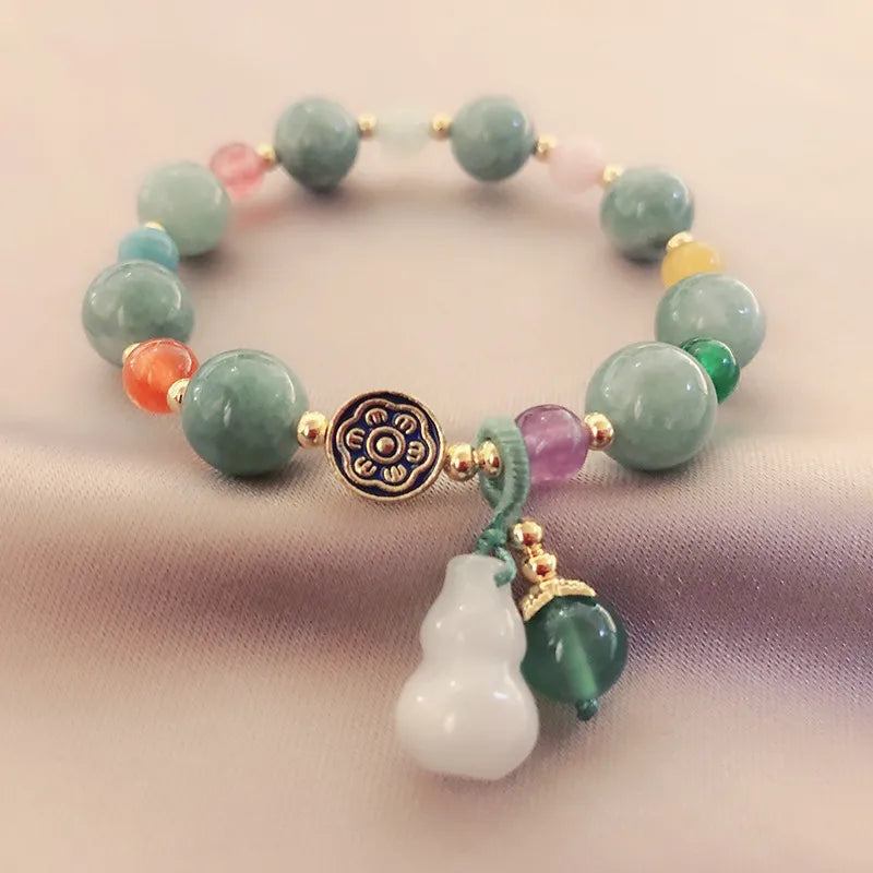 Bracelet Jade et Agate "Équilibre et Protection"