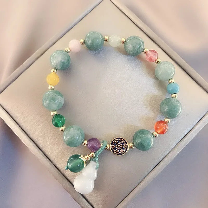 Bracelet Jade et Agate "Équilibre et Protection"