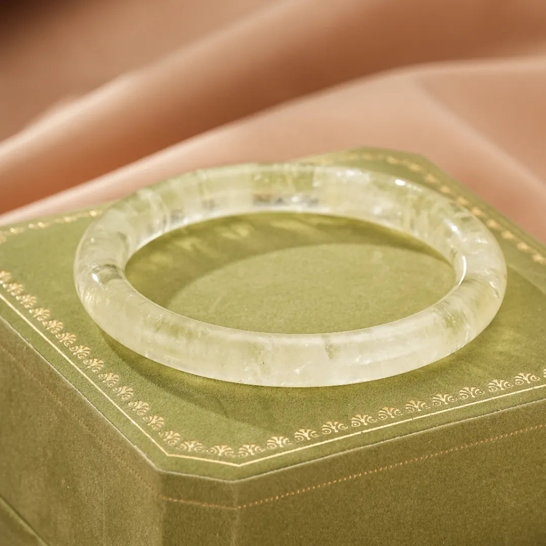 Bracelet Jonc Citrine "Reflets de Confiance"