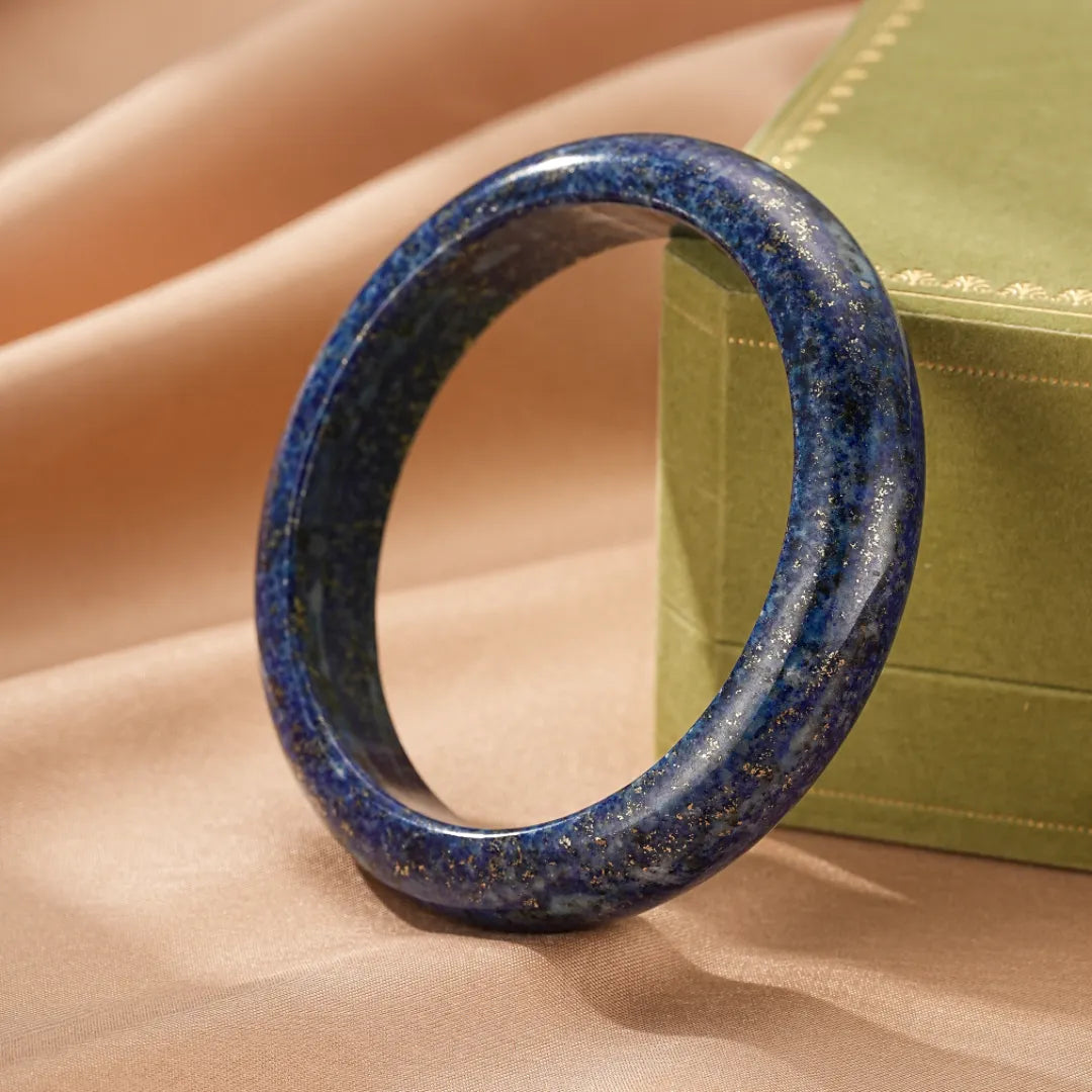 Bracciale Rigido Lapis Lazuli "Serenità Notturna"