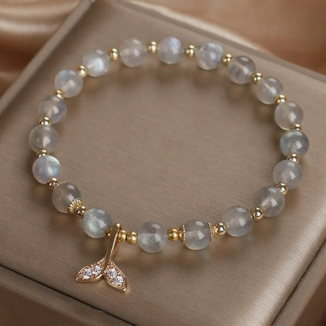 Bracelet Labradorite "Pureté Marine"