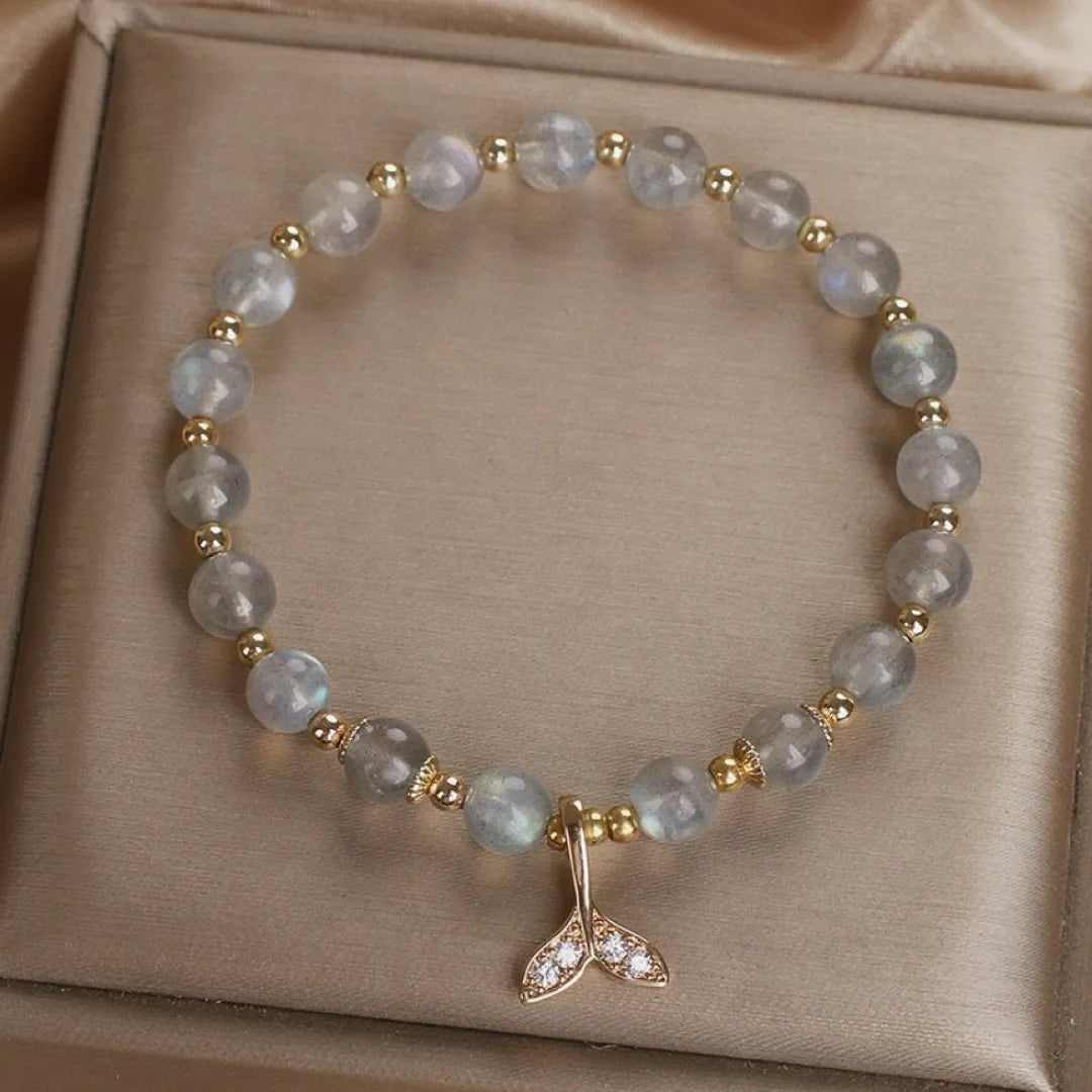Bracelet Labradorite "Pureté Marine"