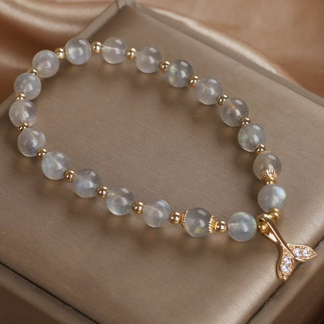 Bracelet Labradorite "Pureté Marine"