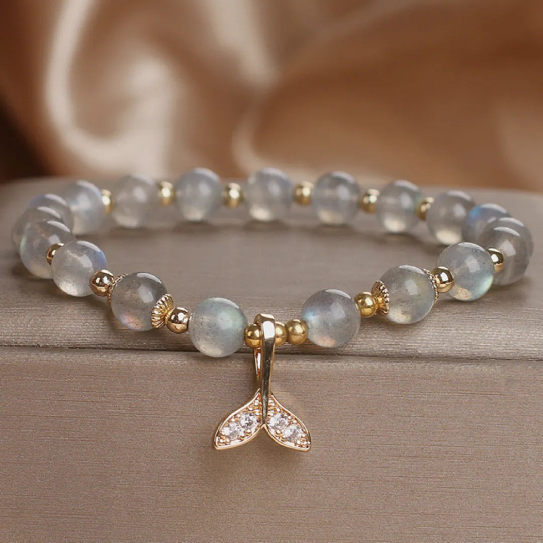 Bracelet Labradorite "Pureté Marine"