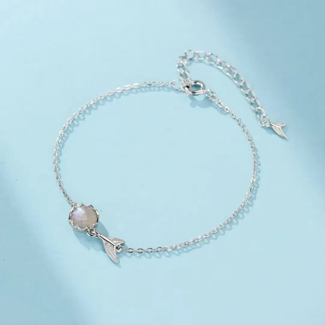 Bracelet Labradorite "Sirène Magique" Argent