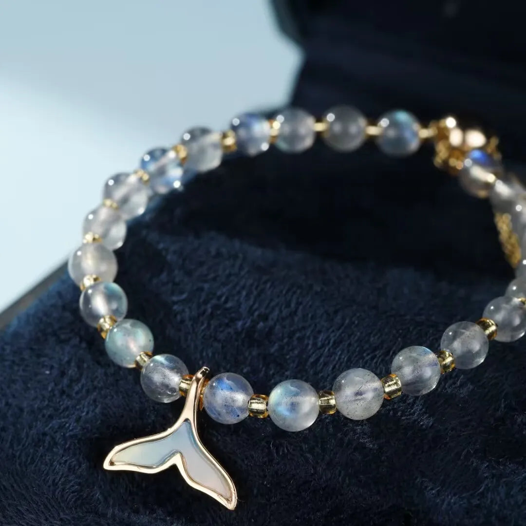 Bracelet Labradorite "Vague de Sérénité"