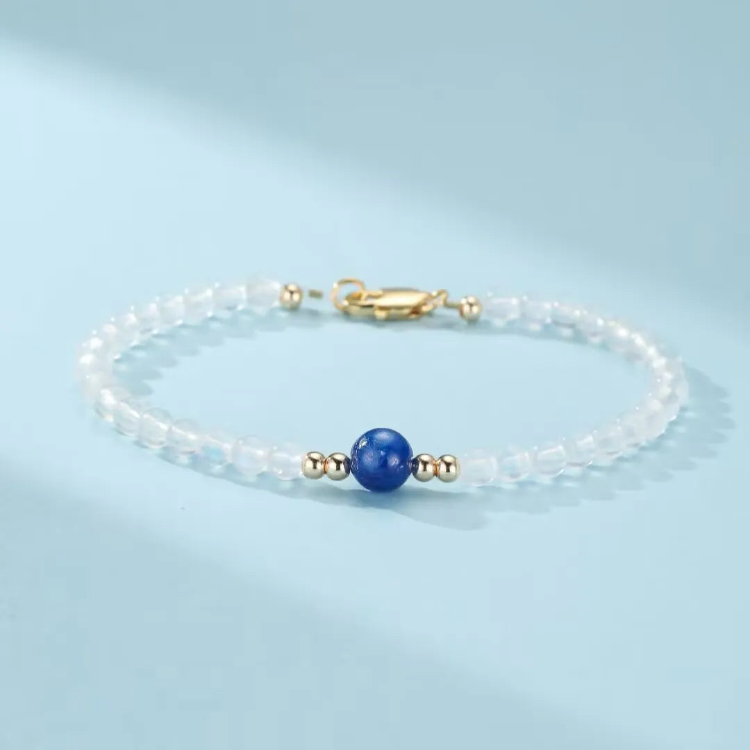 Moonstone Bracelet "Celestial Journey"