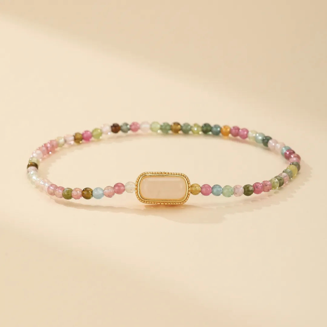 Bracelet Tourmaline "Élégance Raffinée"