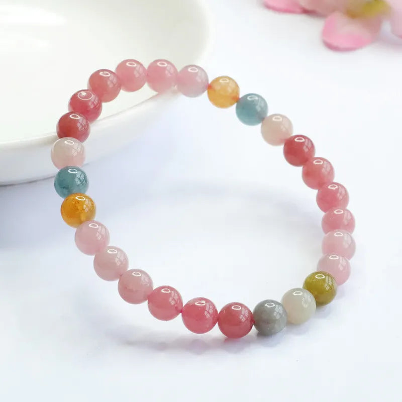Bracelet Tourmaline "Vie en Rose"