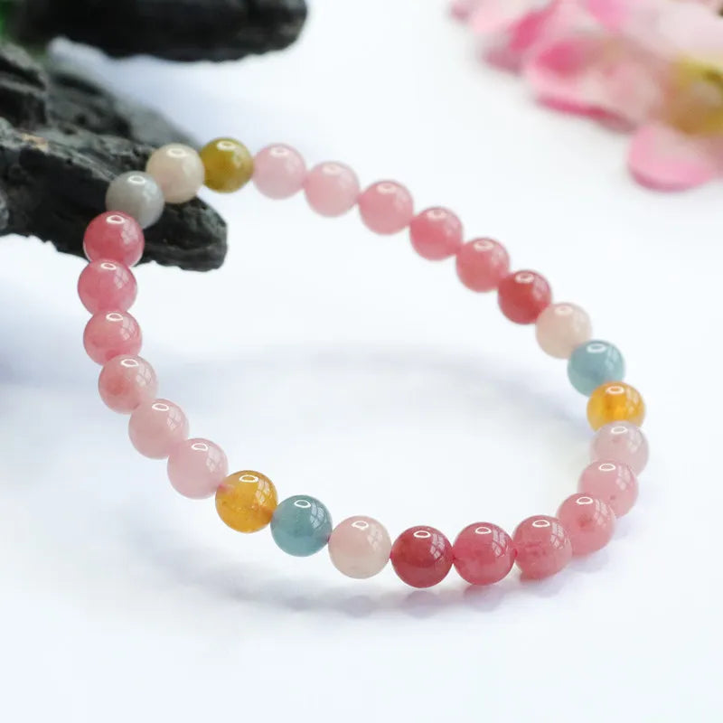 Bracelet Tourmaline "Vie en Rose"