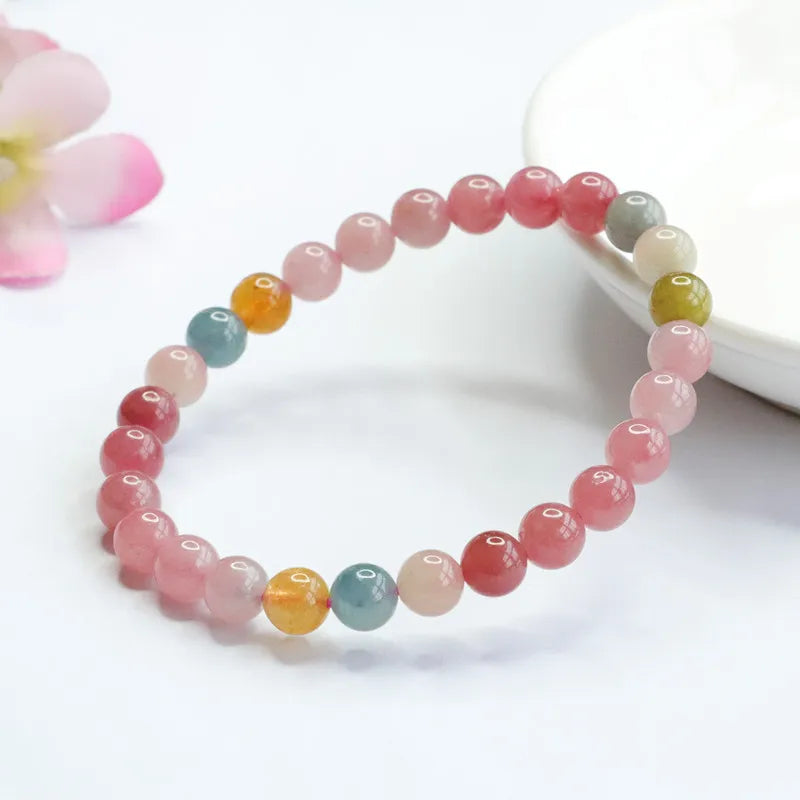Bracelet Tourmaline "Vie en Rose"