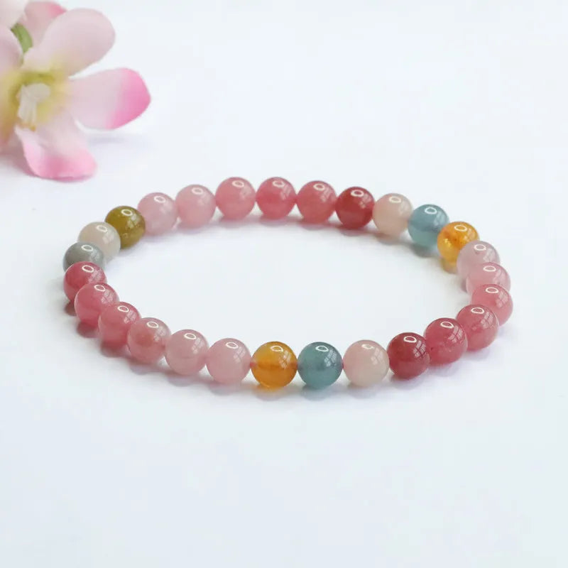 Bracelet Tourmaline "Vie en Rose"