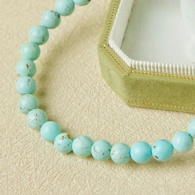 Bracelet Turquoise et Perle "Perle Atlantique"