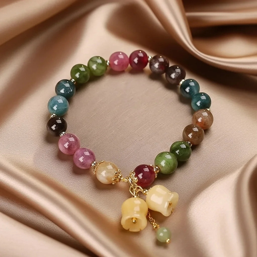 Harmonie - Cofre de Regalo Piedras 7 Chakras, Árbol de la Vida y Pulsera