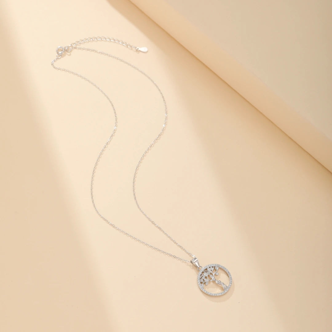 Collier Arbre de Vie "Essence Féminine" Argent