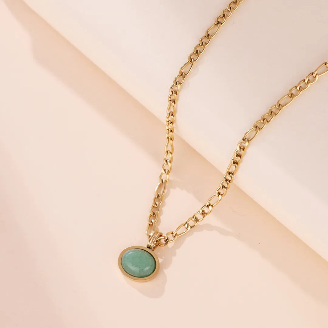 Collier Aventurine "Luxe Vert"