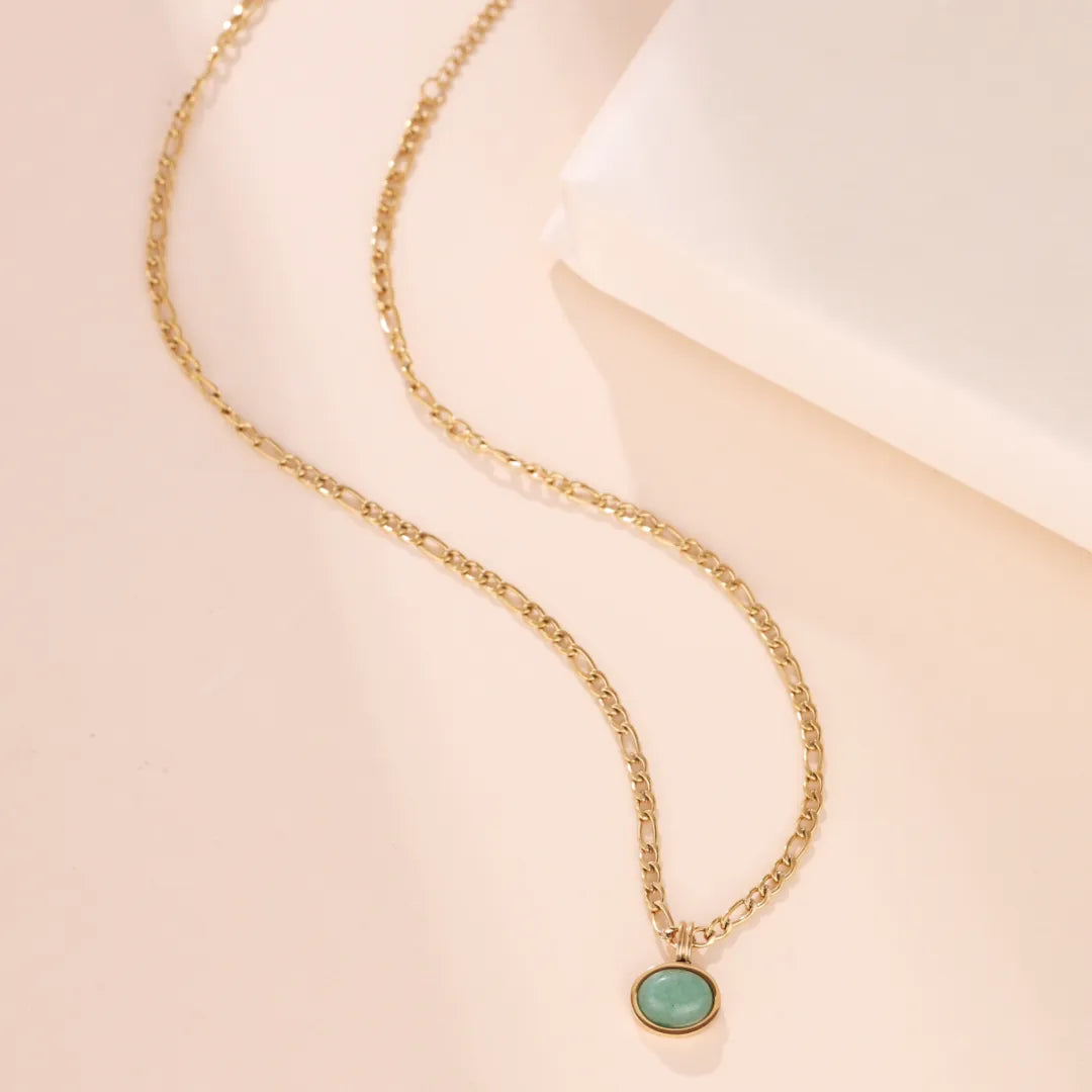Collier Aventurine "Luxe Vert"