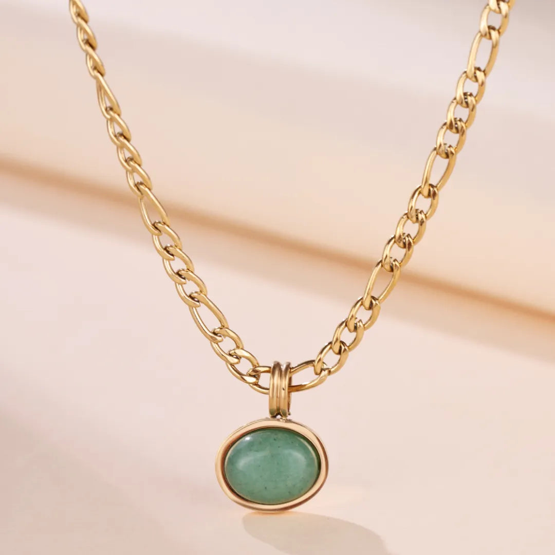 Collier Aventurine "Luxe Vert"