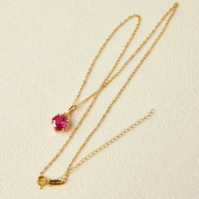 Collar Cornalina "Esencia Elegante" Plata Dorada Oro