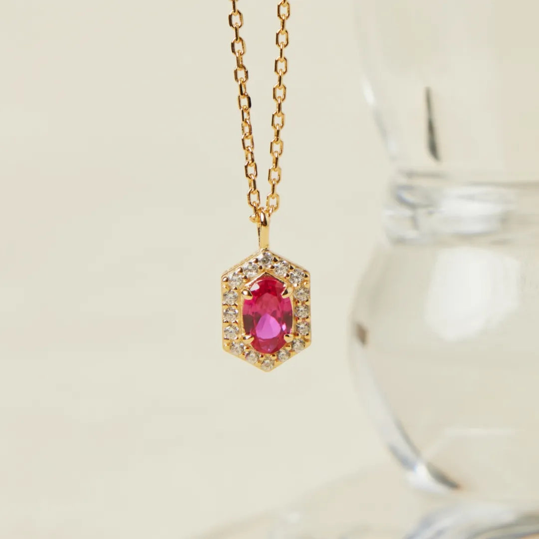 Collier Cornaline "Raffinement" Argent Doré Or