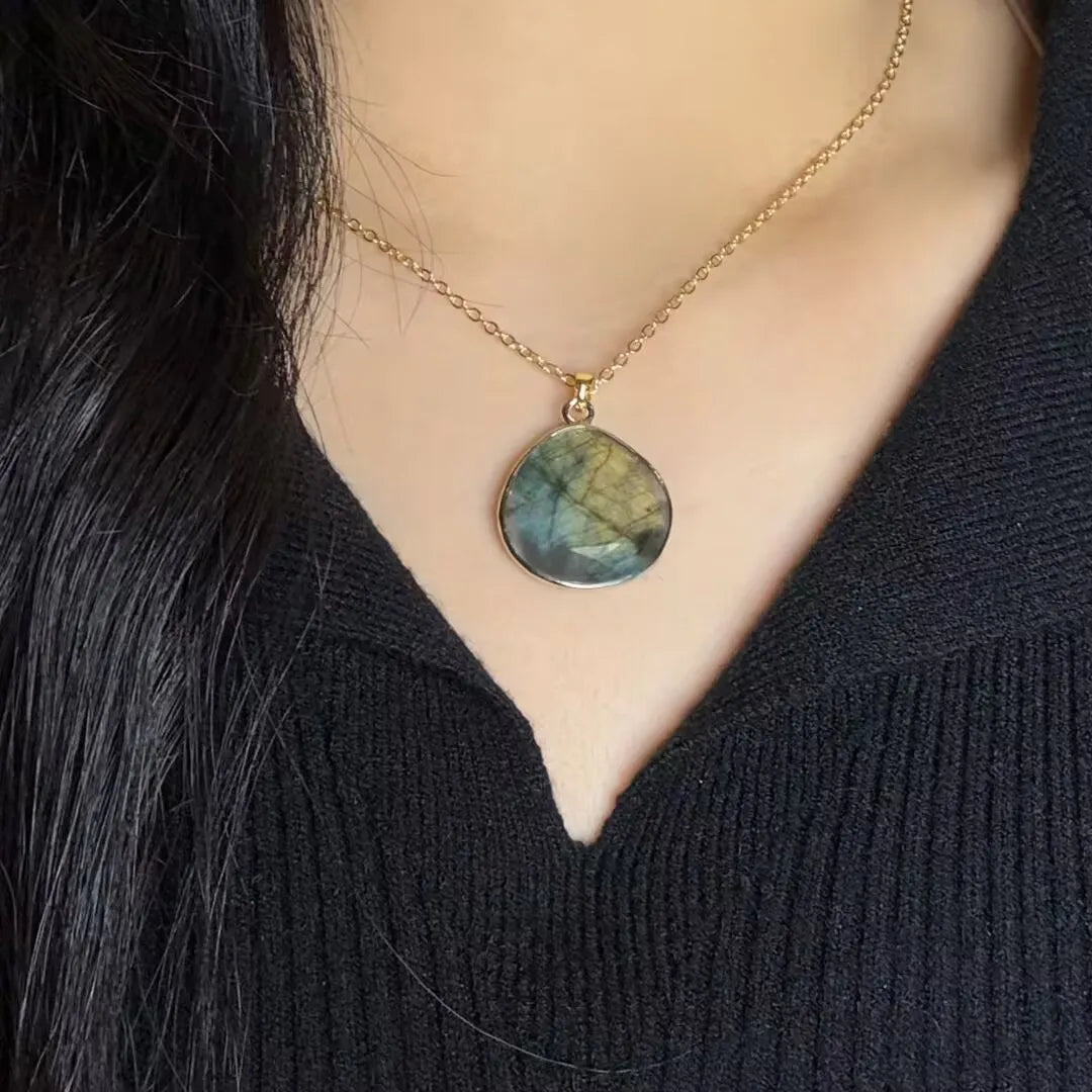 Collier Labradorite "Nuit Magique"