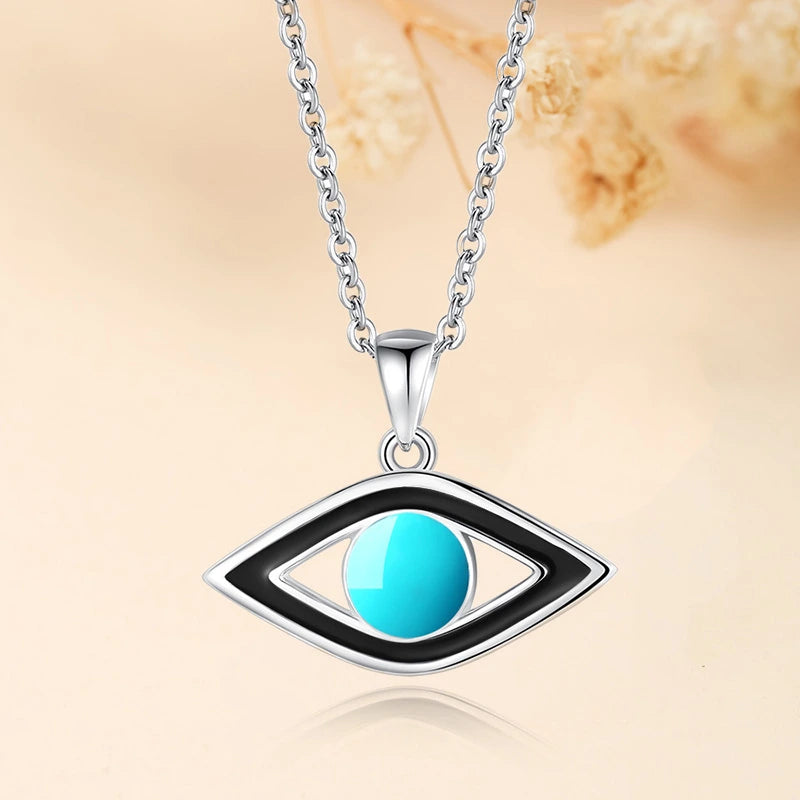 Collier Mauvais Œil "Éclat Protecteur" Argent