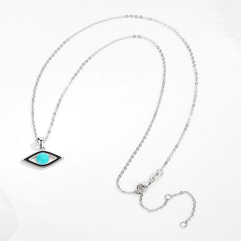 Collier Mauvais Œil "Éclat Protecteur" Argent