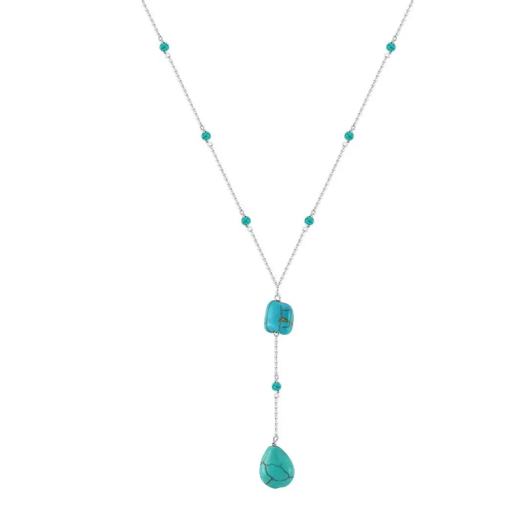 Collana Turchese "Viaggio Celeste" Argento