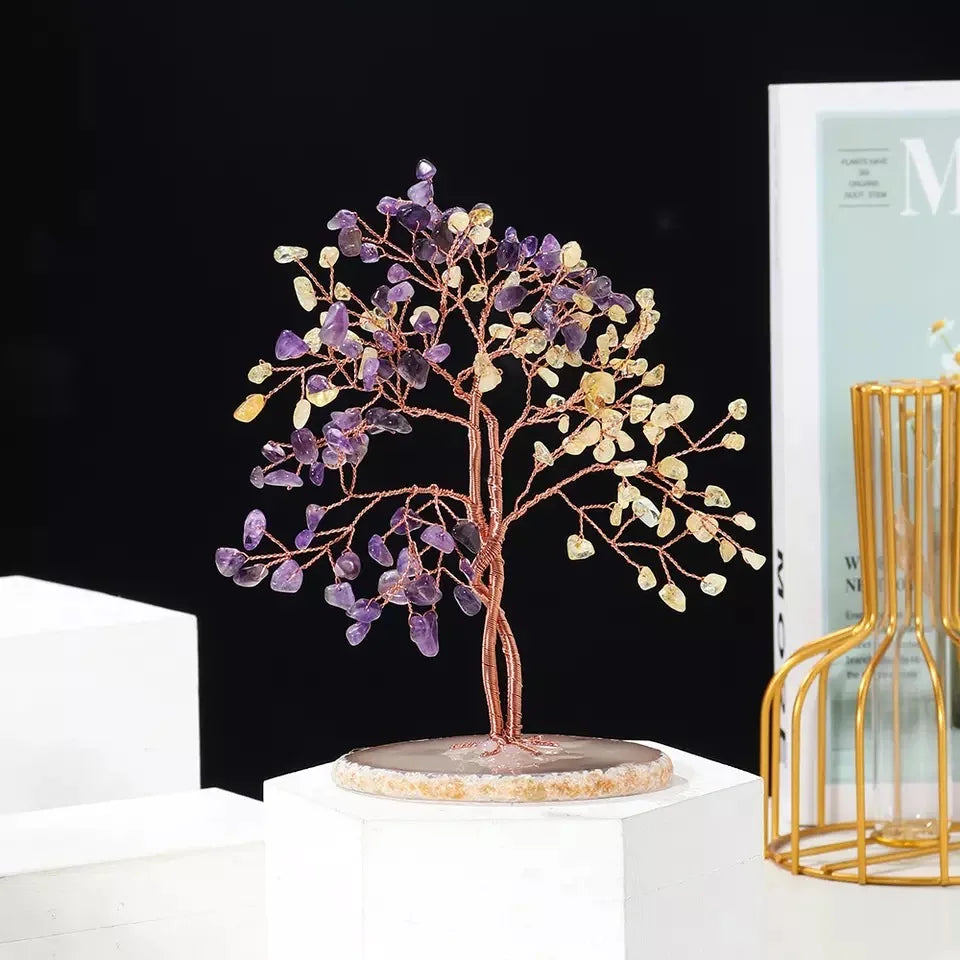 Les Aimés – Arbre de Vie en Pierres Naturelles