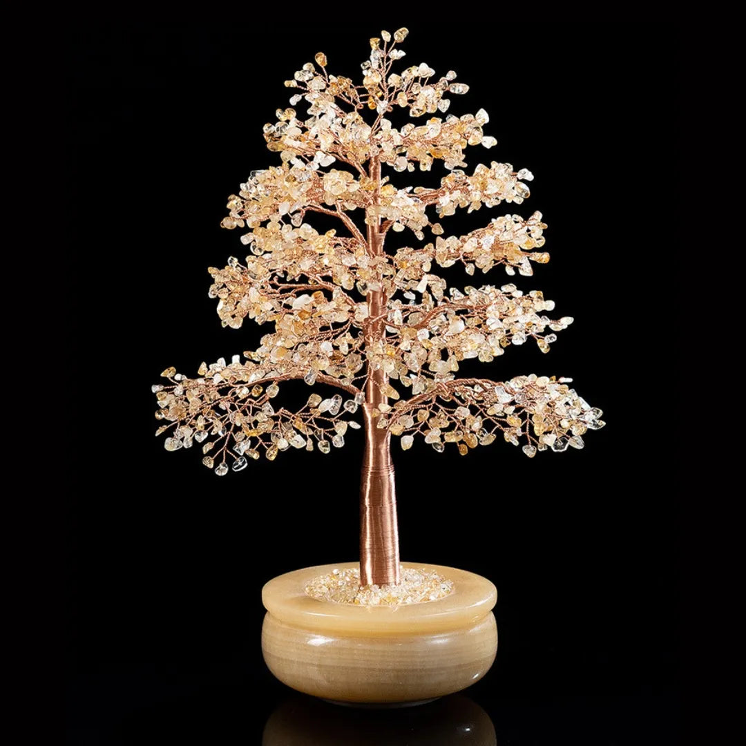 Force de Nature – Grand Arbre de Vie Sapin en Citrine