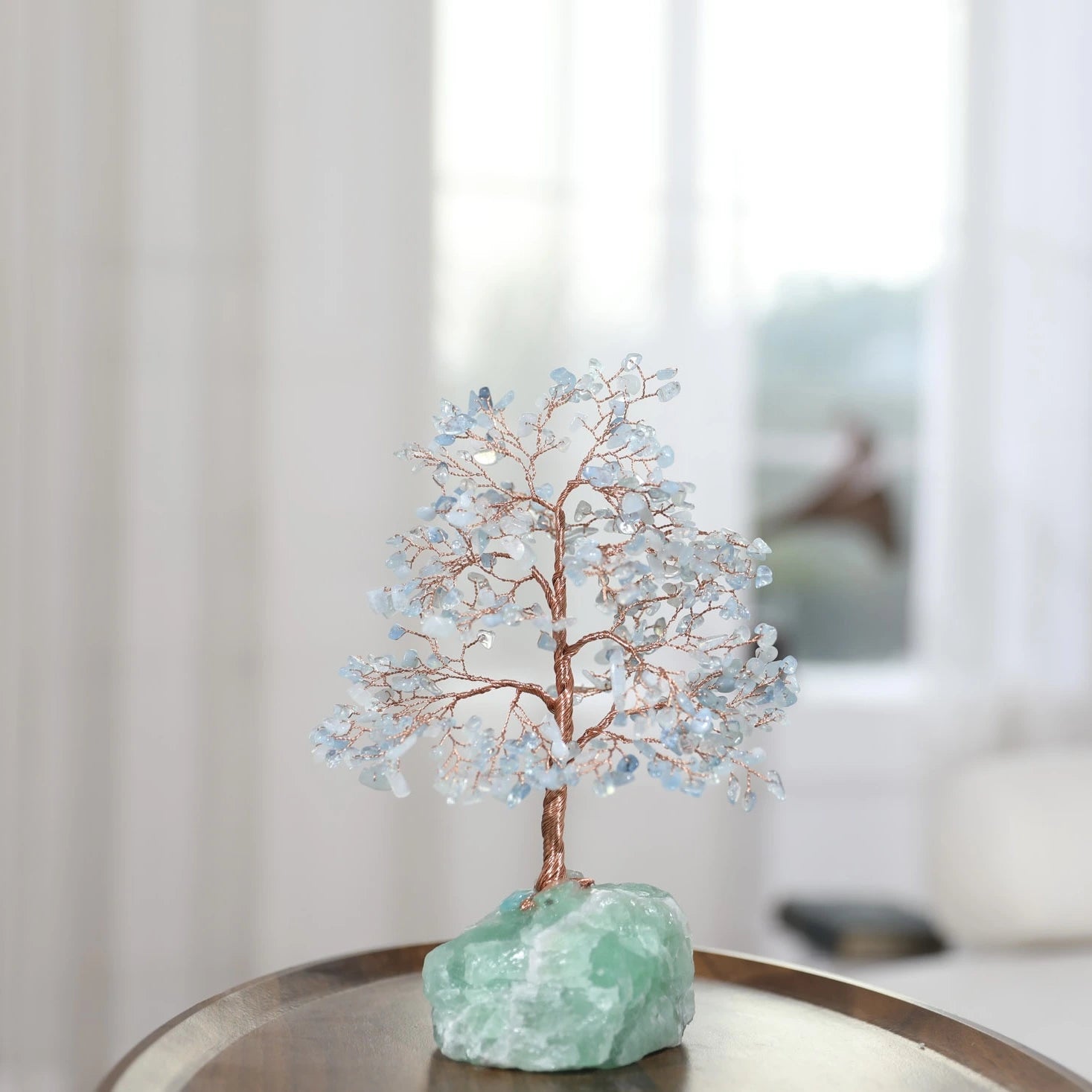 Harmonie - Arbre de Vie Aigue Marine
