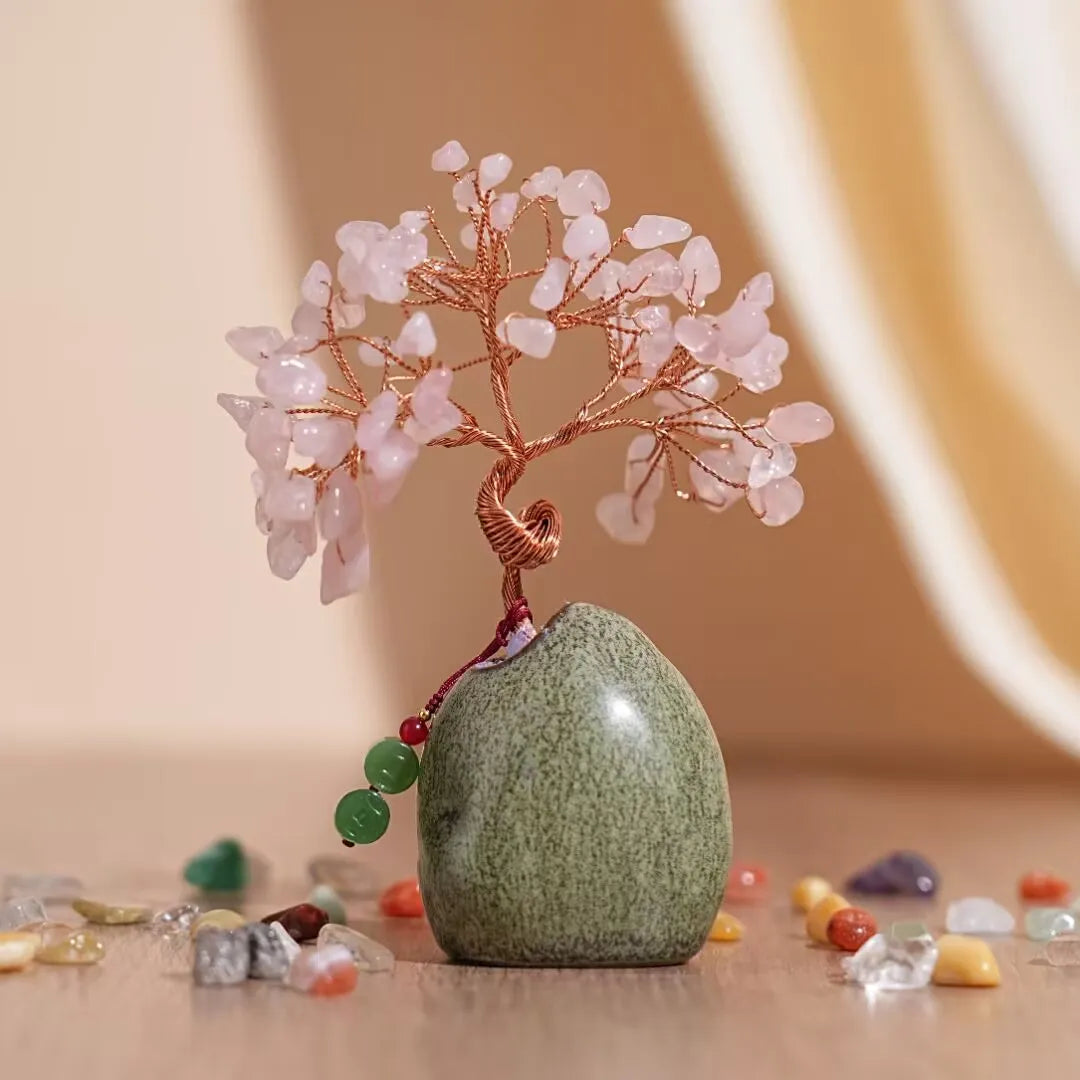 Armonía Interior - Árbol de la Vida en Piedras Naturales