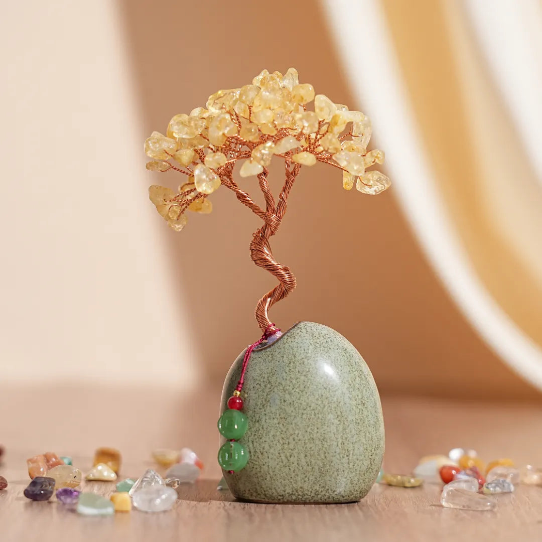 Armonía Interior - Árbol de la Vida en Piedras Naturales